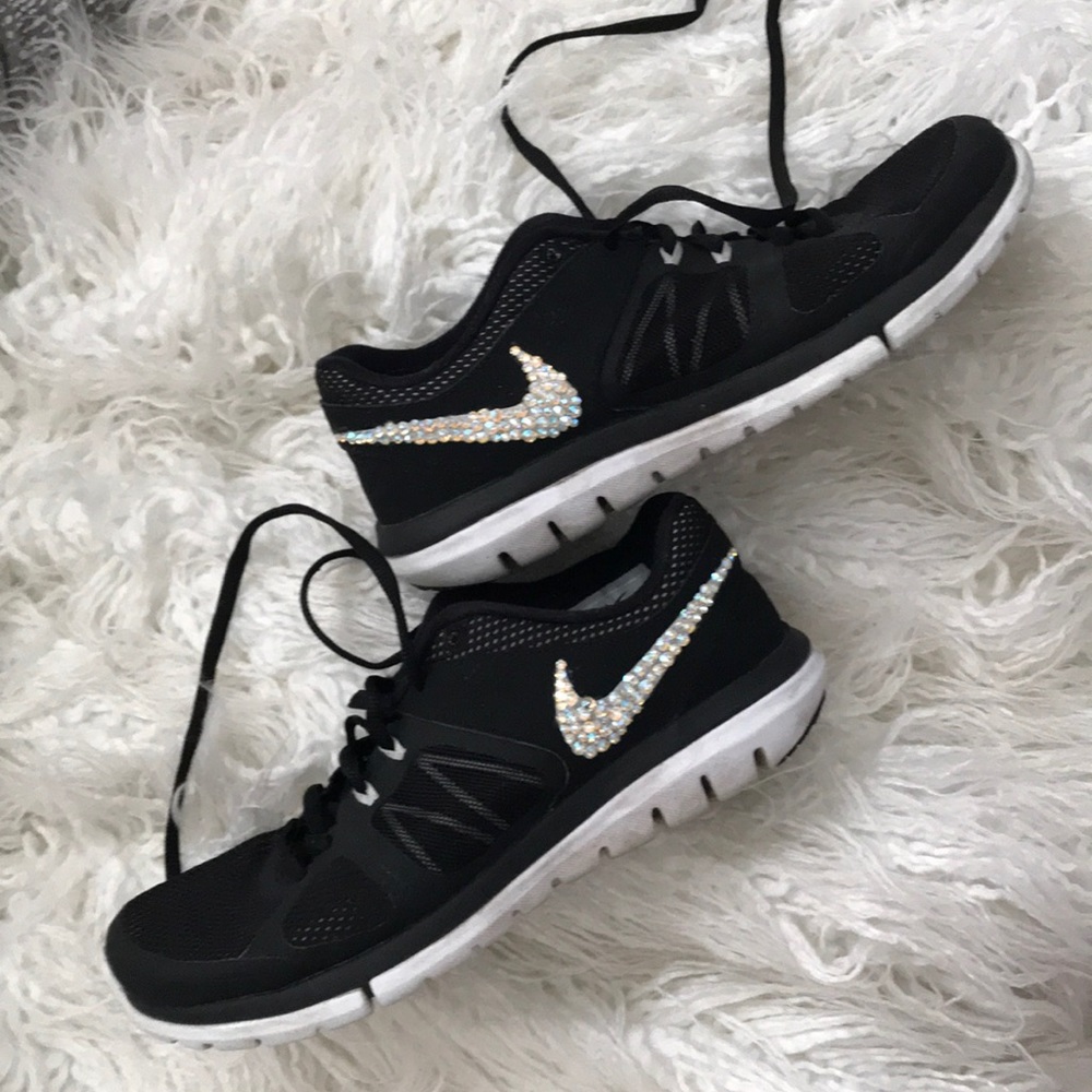 Rhinestone flex Nike’s size 8 .